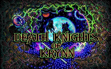 Death Knights of Krynn_Disk1 screen shot title